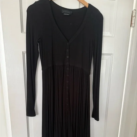 The Softest Rib Nursing Dress. Sz 0. GUC - Picture 3 of 4